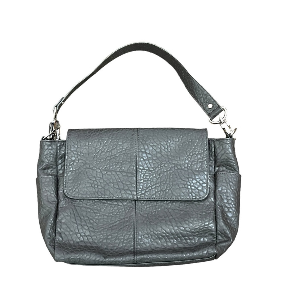 Thirty-One Jewell Fashion Week Tote City Charcoal Pebble